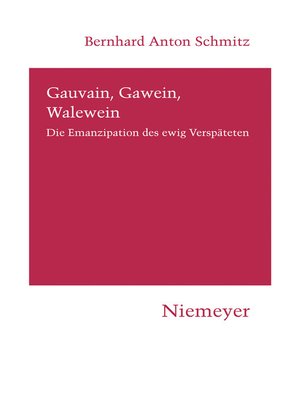 cover image of Gauvain, Gawein, Walewein